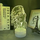 Светодиодная лампа в стиле аниме JoJo по мотивам невероятных приключений