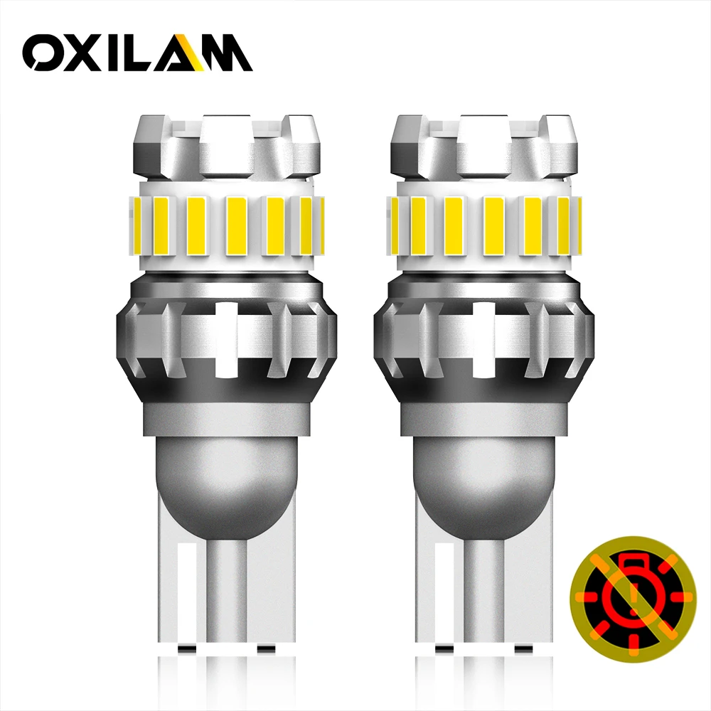 

OXILAM 2 шт. Canbus W16W T15, высокая мощность, фонари с подсветкой, 6500K, 921 лм, 12 В, T15, W16W, супер яркие 912, фонари для автомобиля