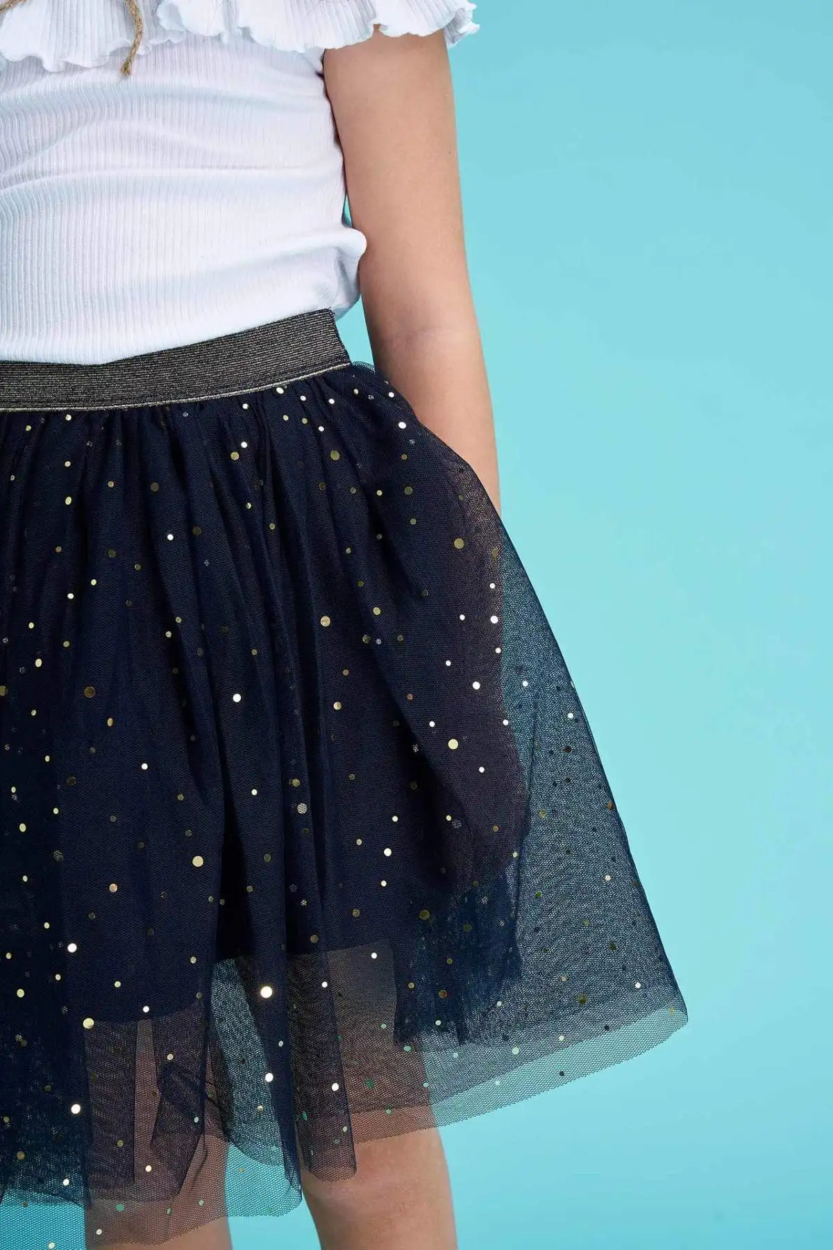 DeFacto весенние платья для девочек платье девочки с принтом юбка пачка детская