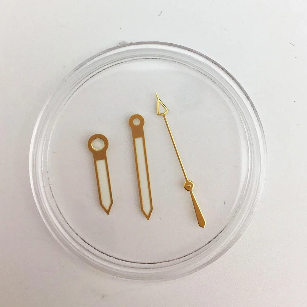 Watch Hand Gold Pointer Luminous Suitable for NH35 NH36 Movement Case Accessories