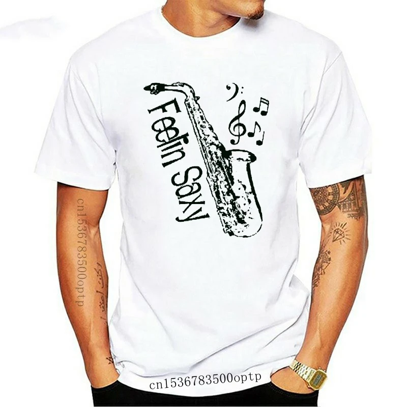 

Camiseta divertida de Saxofón para hombres y mujeres, camisa de saxofón, Humor, Harajuku, Hip-Hop, 100% algodón, nueva