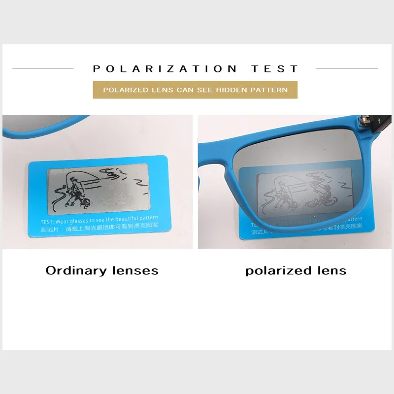 Мужские и женские модные солнцезащитные очки в квадратной оправе с защитой UV400
