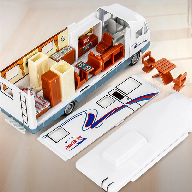 Металлическая модель автокемпера DuBeeBee 1:30