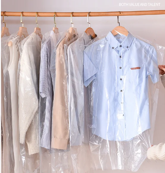 

5pcs Hanging Garment Dress Clothes Suit Coat Dust Cover Home Storage Bag Pouch Case Organizer Wardrobe Hanging Clothing