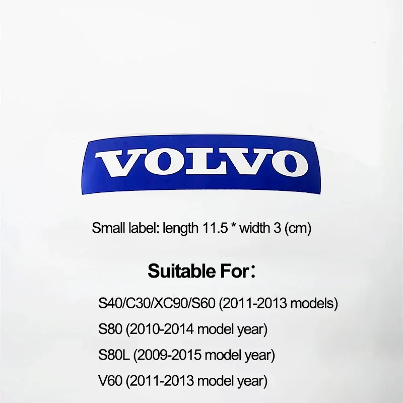 

Для Volvo XC40 XC90 V40 C30 S40 V90 V60 XC60 S80 S60 S90 V70 XC70 Аксессуары 3D металлические наклейки на руль, решетки, наклейки