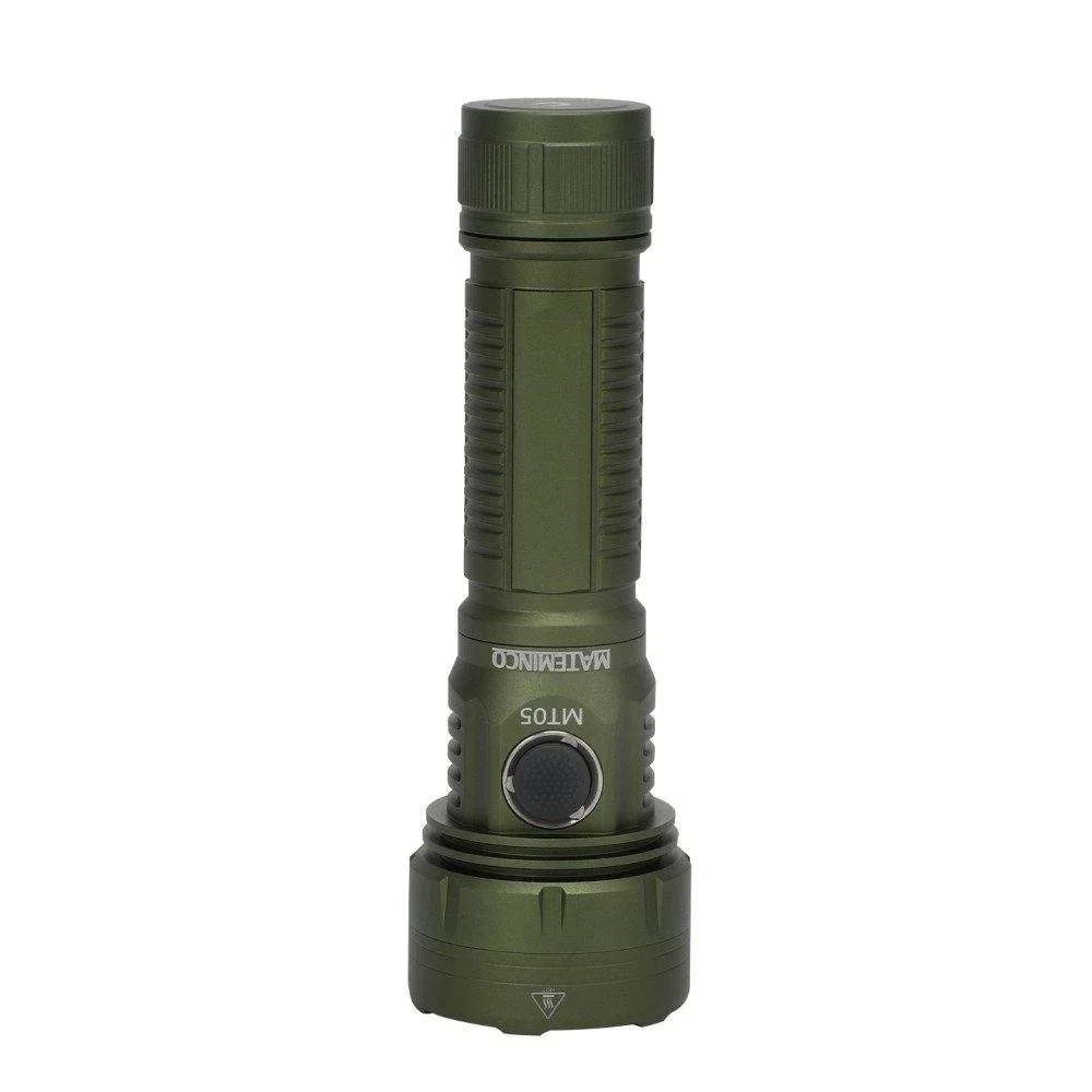 Фото Фонарь Mateminco MT05 6200LM Ultimate All-Round EDC с двойным лучом (дальний и широкий) и красно-синим аварийным светом №5