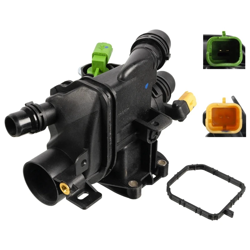 Новый корпус термостата охлаждающей жидкости для Peugeot 208 308 ректива C3 Picasso C4 DS3 1 2