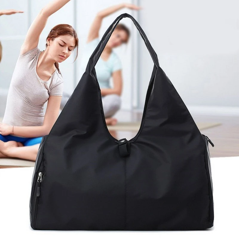 

Female Gym Bags Luggage Travel Fitness Training Accessories Weekender Bolsas For Shoes Ladies' Yoga Mat Women's Sports Handbag