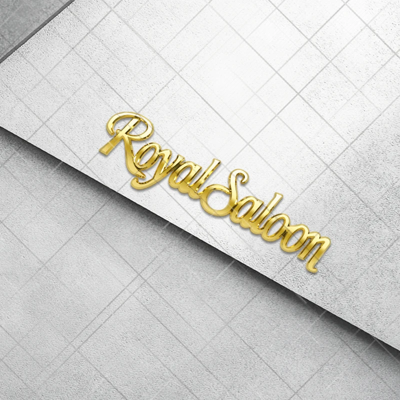 

Металлический 3D для логотипа королевского седана Crown ‌ Супер Делюкс Toyopet Стайлинг автомобиля задний багажник буквенная эмблема наклейка автоаксессуары