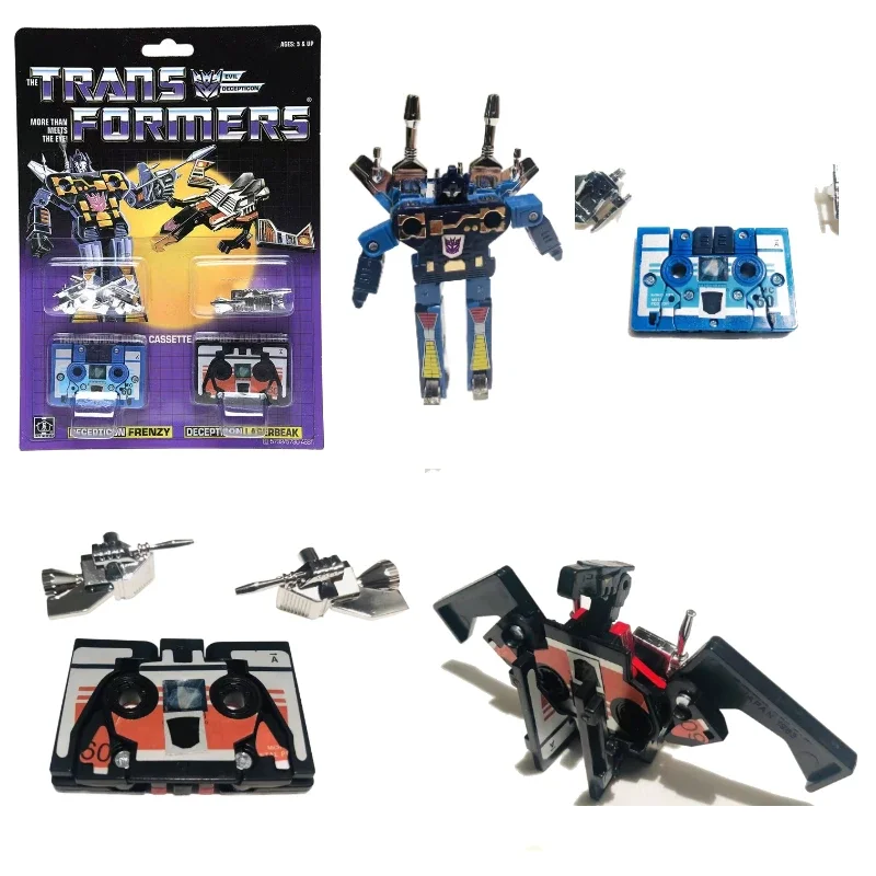Фото В наличии игрушки-трансформеры, американская версия G1 84-86 KO Frenzy Laserbeak, модель Soundwave, коллекция роботов, экшн-фигурка, игрушка в подарок №3