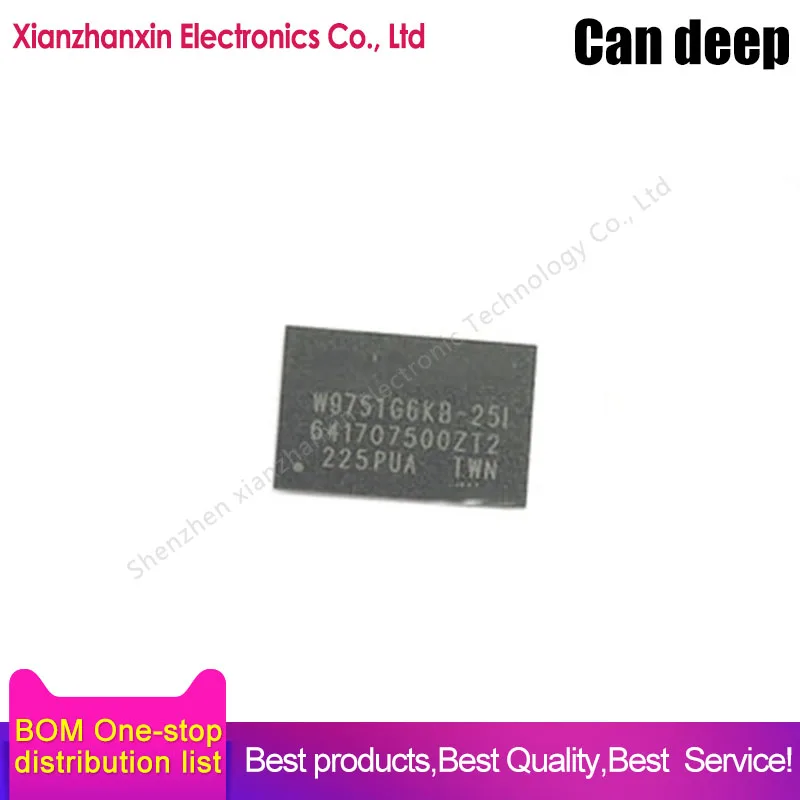 

1 ~ 5 шт./партия W9751G6KB-25I W9751G6KB25I, новый оригинальный чип памяти IC