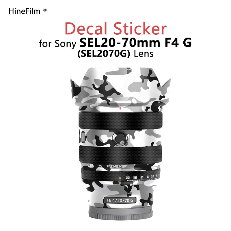 

FE2070 F4 G Lens Skins SEL2070G Lens Decal Cover Skin For Sony FE 20-70mm F4 G Lens Sticker Protector Coat Wrap Cover Film