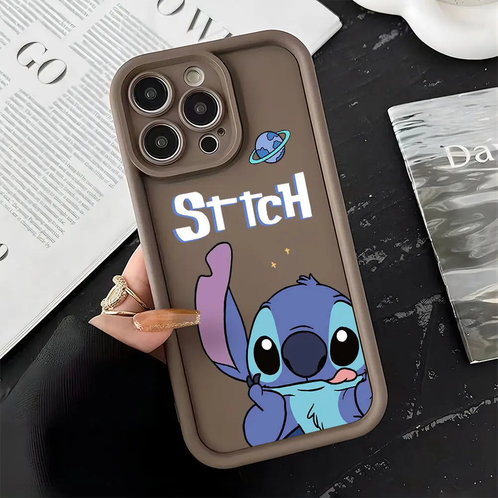 Стич озорной милый чехол для телефона Xiaomi Redmi 9A 9C 10 10C 12 12C K30 K40 K50 Note 11 13 Pro