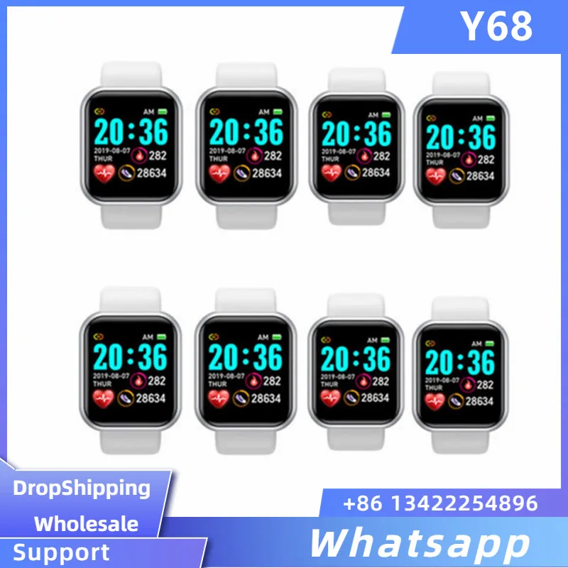 8 шт. Заводские Смарт-часы для мужчин и женщин |