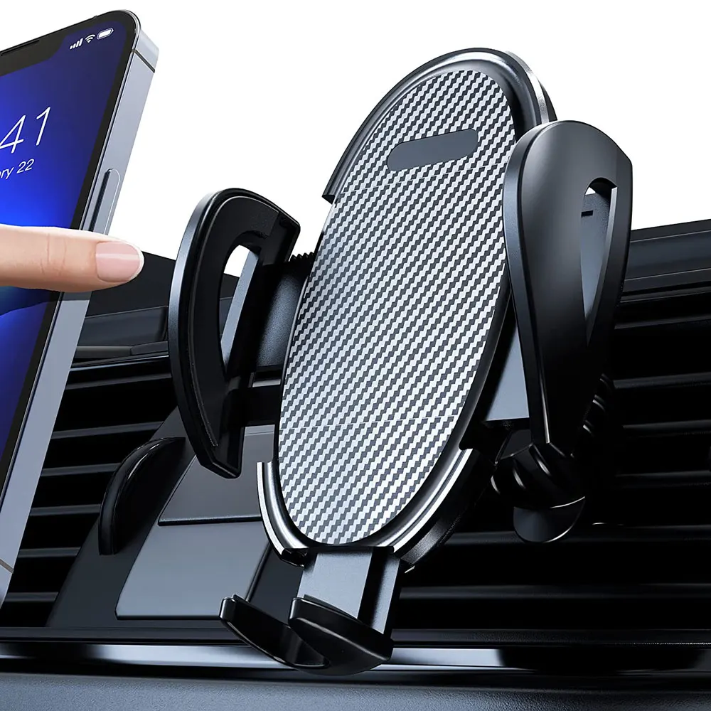 Автомобильный держатель для телефона с креплением на вентиляционное отверстие