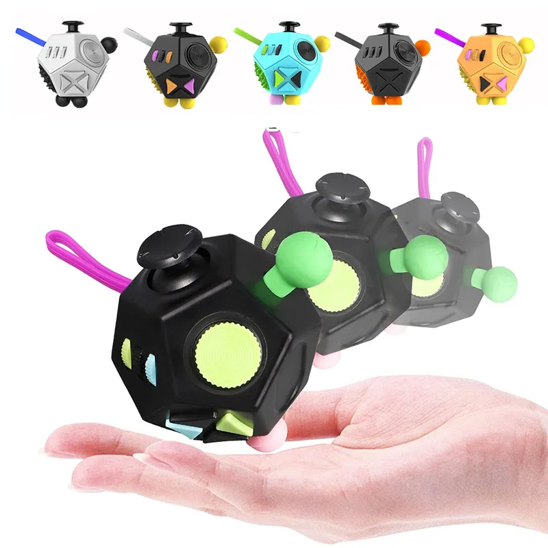 

Игрушки-антистресс для детей и взрослых, 12 Сторон