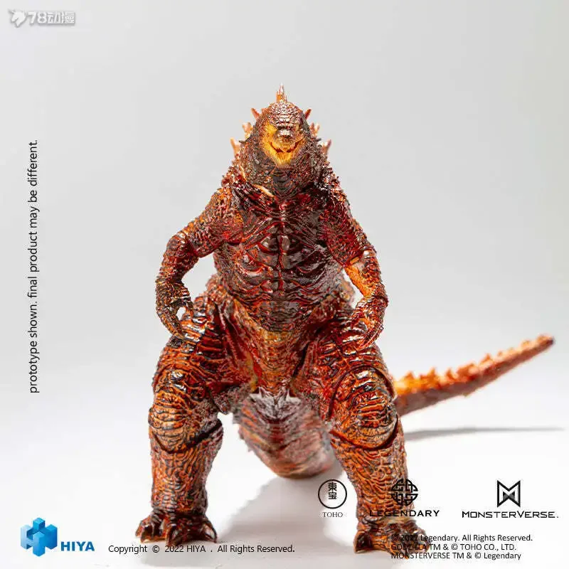 В наличии HIYA 18 см горение Godzilla: &quotкороль монстров&quot модель фильма экшн-фигурки