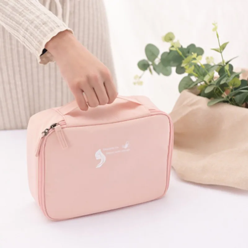 

Korean Version Toiletries Storage Bag Travel Portable Makeup Bag Women's Waterproof Cosmetics Storage Bag Wholesale Distribution