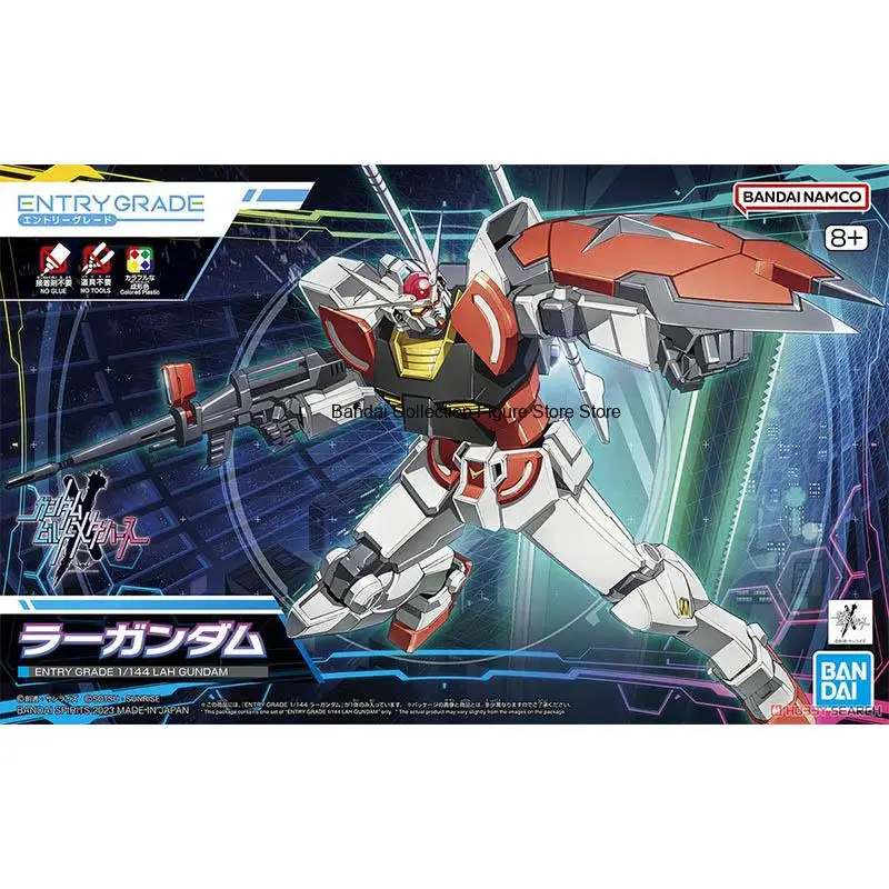 Фото Конструктор Bandai Gundam: Фигурка EG Strike Rouge Lah V RX-78-2 Strike, набор для сборки Gunpla, аниме-фигурки, игрушки, подарок для мальчика №5