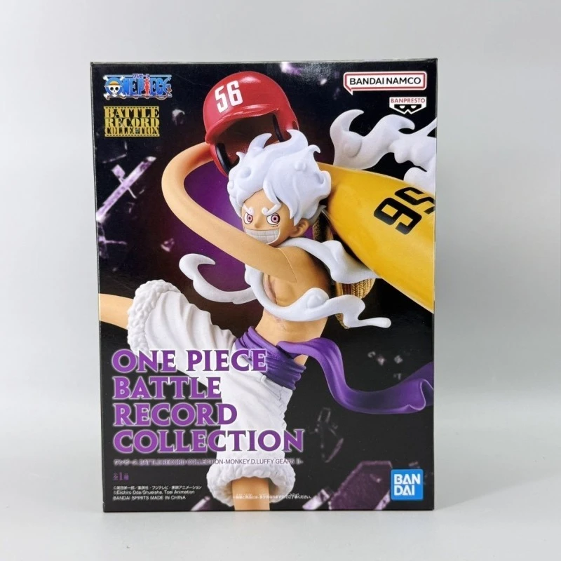 Фото В наличии: Оригинальная аниме-фигурка Bandai Banpresto One Piece Battle Record Collection Monkey D. Luffy, модель, игрушка, подарок TT №2