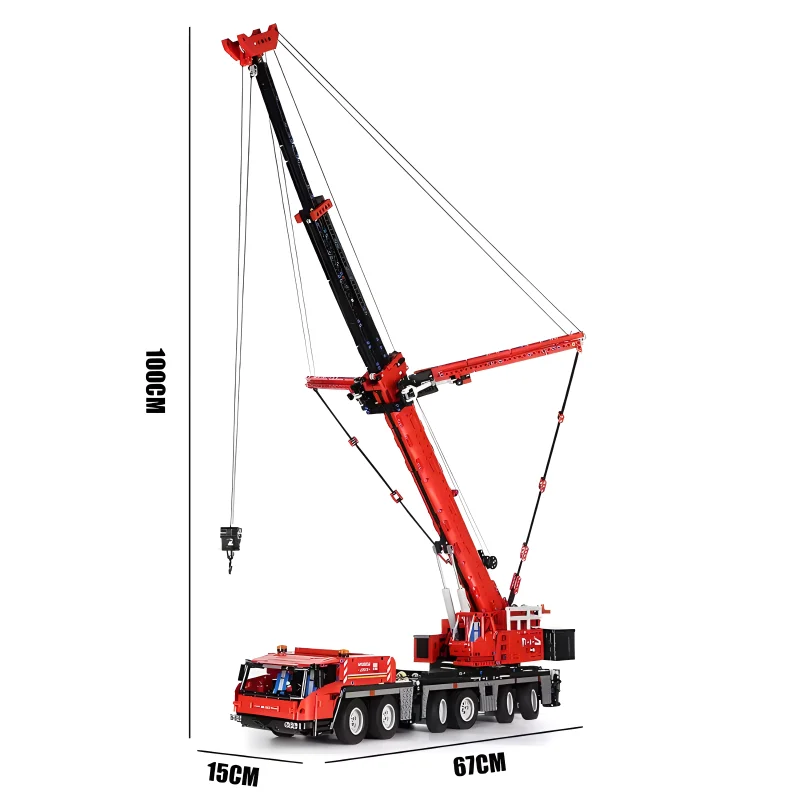 Технические строительные комплекты Mold King модели грузовика блоки игрушки для