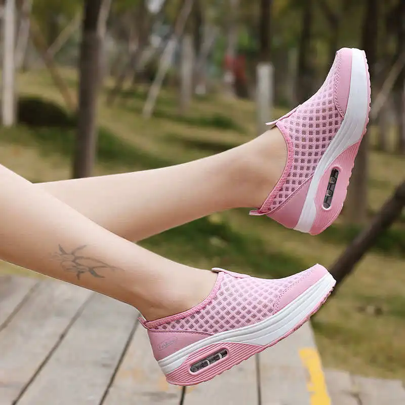 

2021 Wholesale Lightweight Sneakers Taniski Women's Sport Shoes On The Platform Yoga Running Sneakers Luxo Sports Shoes Tennis