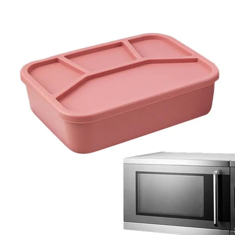 

Ланч-бокс, контейнер для ланча, закусок, портативный контейнер для хранения продуктов с крышкой, пищевой контейнер для сэндвичей для пикника, школы