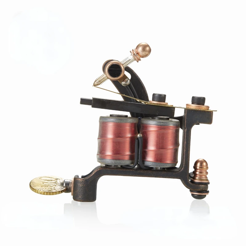 Tattoo equipment, hand tattoo machine, Aaron 1 Secant Tattoo Machine, traditional spray shrapnel machine