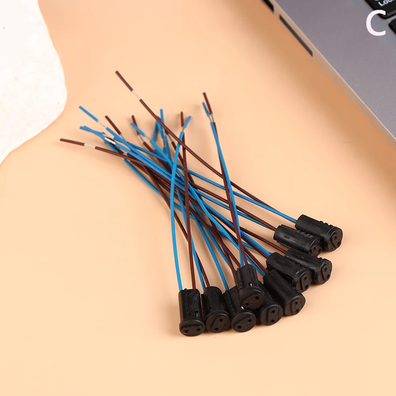 

Патроны G4 с проводом 10см/20см