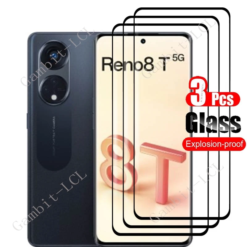 Фото 1-3 шт. 3D изогнутое полностью закаленное стекло для OPPO A1 Pro Защитная пленка для экрана A1Pro Reno8 T 5G Reno8T Reno 8T №1