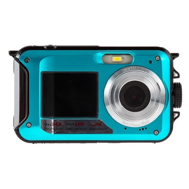 24MP Waterproof Digital Camera Underwater Camera Video Recorder Selfie Dual Screen DV Recording Camera Surprise price Recommend enlarge