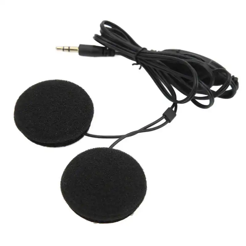 

Helmet Earphone Universal Fit Handsfree Motorcycle Intercom Precise Operation for GPS Navigation Audio System