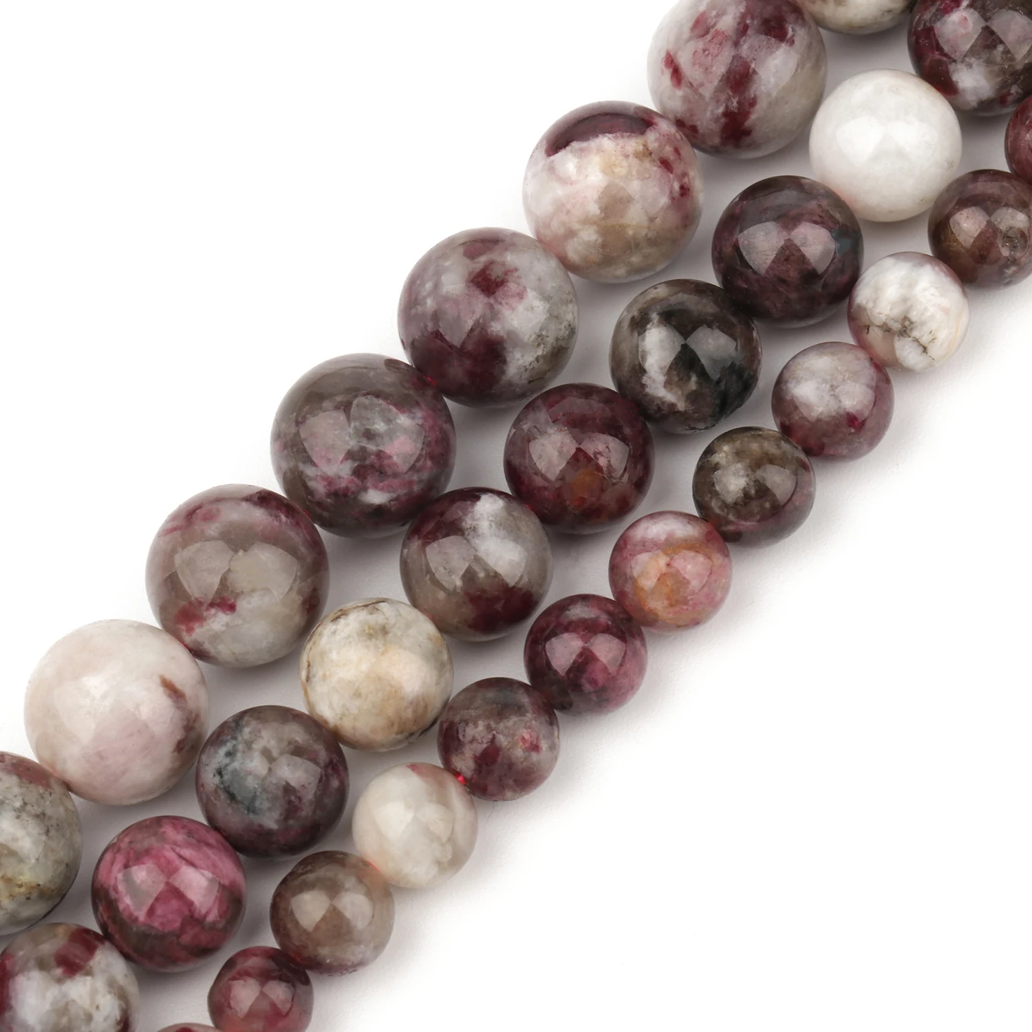 

Бусины из натурального камня, 6/8/10 мм