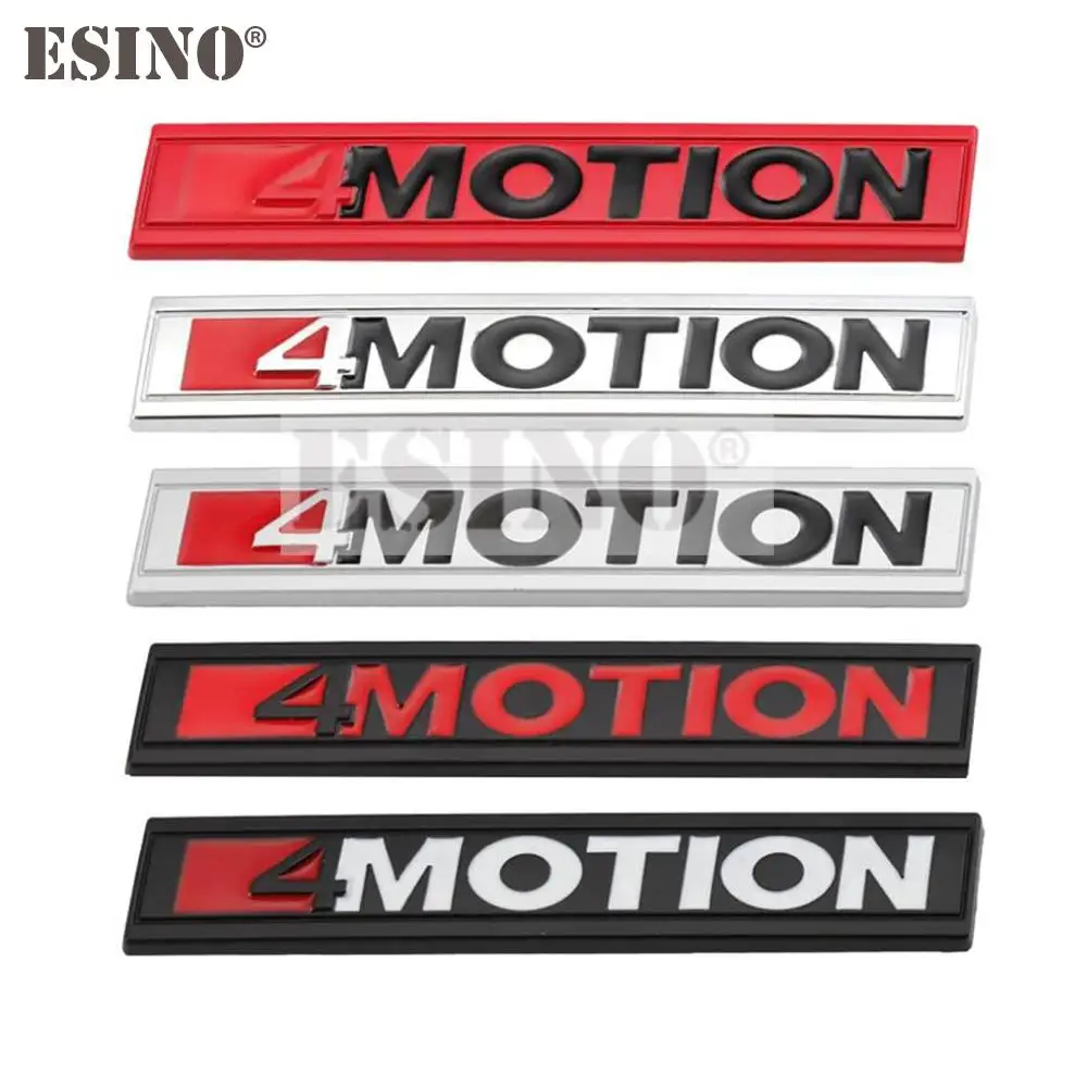 Стайлинг автомобиля 4 движения 3D задний Багажник крыло гриль Металл Хром