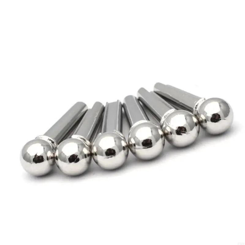 P88E металлические штифты для моста акустической гитары колышки сменный набор