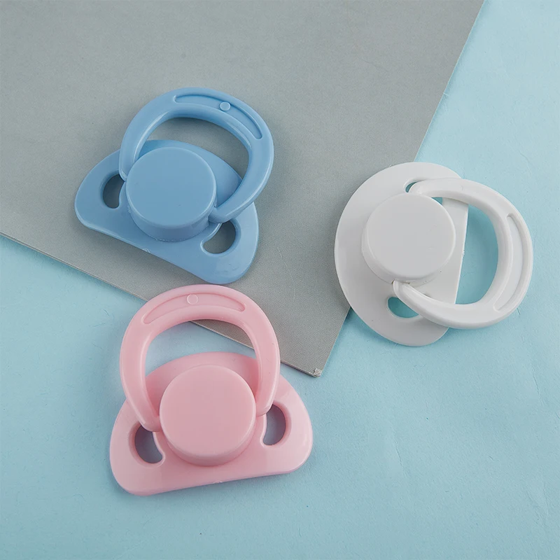 

Solid Color Doll Magnet Pacifier Doll Play House Supplies Dummy Magnet Nipples For New Reborn Baby Dolls Kids Toys 1pc