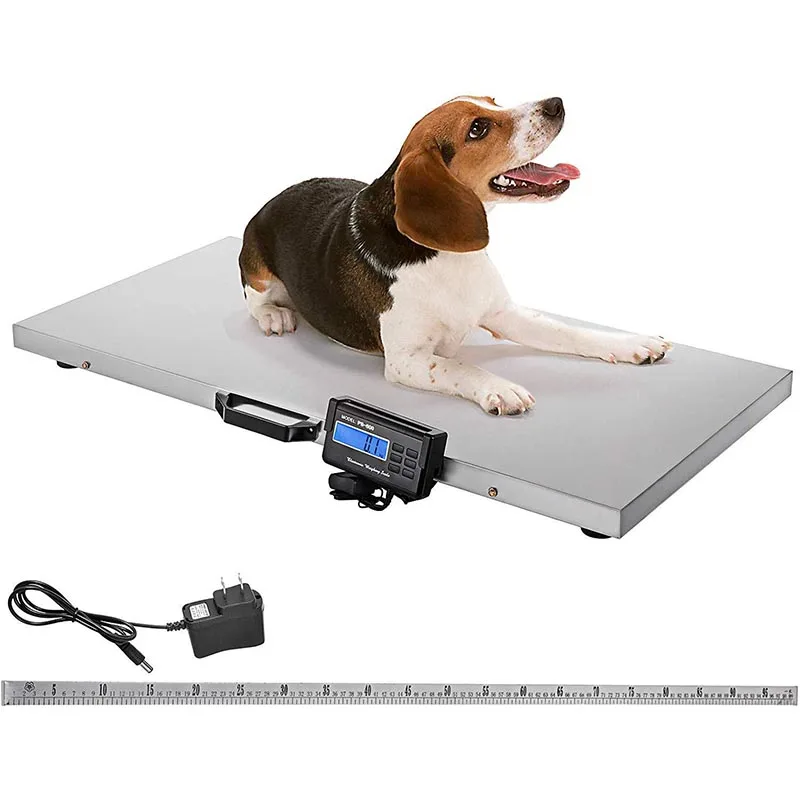 

Veterinary Equipment Smart Pet Scale 150kg 300kg Stainless Sensitive Electronic Digital Weighing Scales Animals