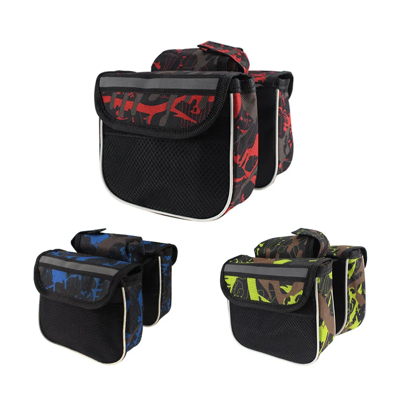 

Сумка для горного велосипеда верхняя сумка Портативная седельная со светоотражающей полосой