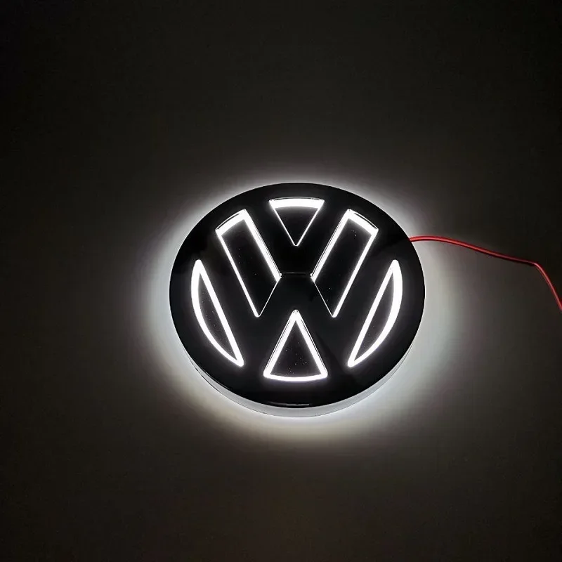 Фото Колпаки на колесные диски для VW 11 см с 5D LED подсветкой, светящийся логотип Volkswagen, подсветка логотипа на переднюю решетку, подходят для CC/Golf/Passat/Jetta/Polo/Magota №4