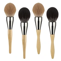 super large loose powder brush super soft hair loose powder brush large bionic hair honey paint pure solid wood fixed makeup