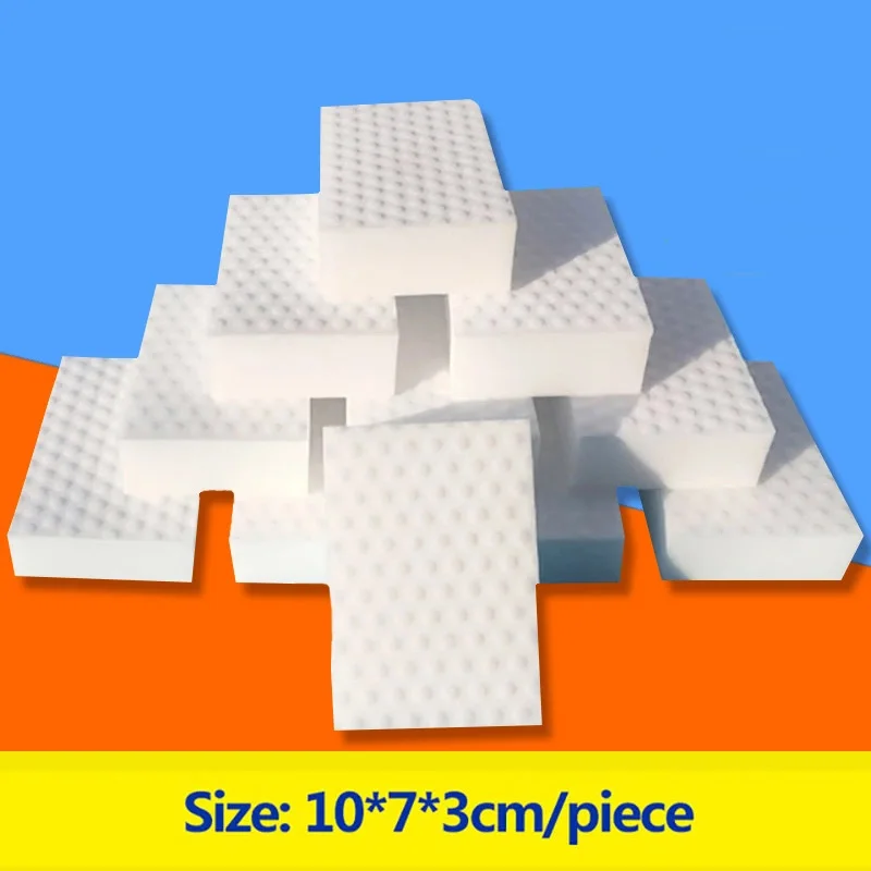 

10/20 Pcs High Density Compressed Magic Sponge Rub 10*7*3cm Kitchen Bathroom Remove Dirt Oil Stain Flexible Washed Cleaning Wipe