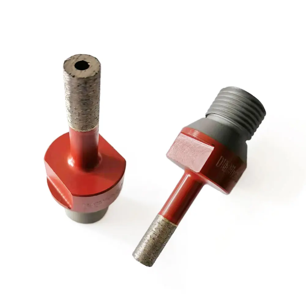 Алмазные корончатые сверла SUBRILLI, 10 мм, фрезерные насадки на палец с ЧПУ для сверления камня, гранита, кварца, фарфора, зенковки, Газа Алмазные корончатые сверла SUBRILLI, 10 мм, фрезерные насадки на палец с ЧПУ для сверления камня, гранита, кварца, фарфора, зенковки, Газа