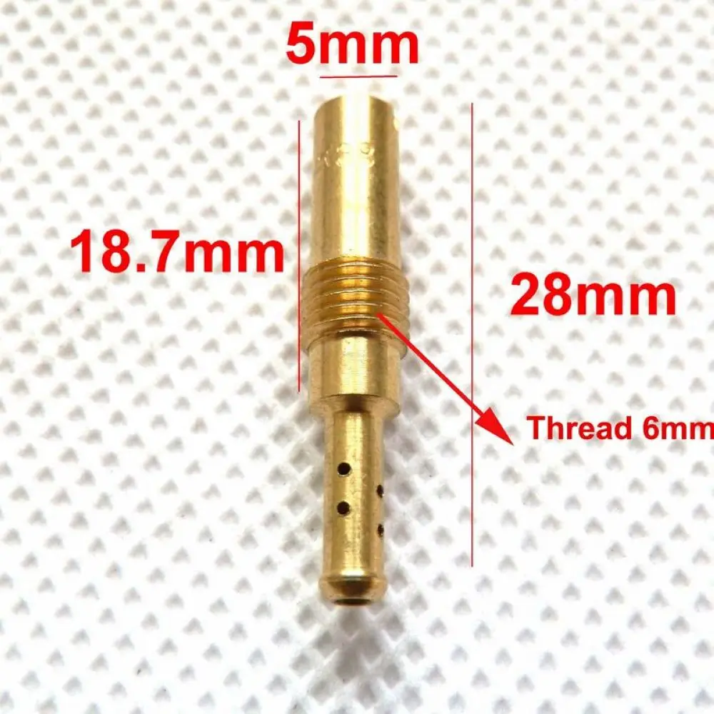 10pcs Motorcycle Carburetor Main Jets Slow Pilot M4 M5 6mm Thread for PWK Keihin OKO CVK Carb Set Injector Nozzle - купить по