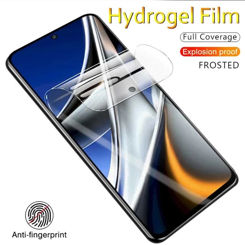 Гидрогелевая пленка для Motorola Moto G13 G23 G53 G73 G22 G32 G52 G72 G82 E13 E32 E22i Edge 20 Pro 30 Neo Защитная
