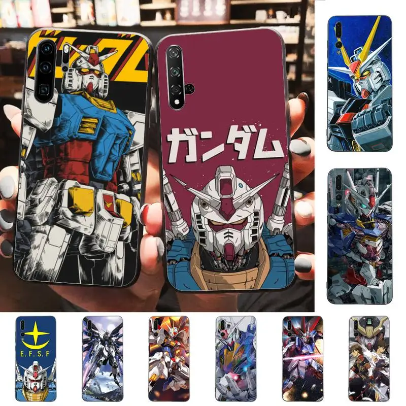 

Anime M-Mobile S-Suit G-GundamS Phone Case For Huawei P 8 9 10 20 30 40 50 Pro Lite Psmart Honor 10 lite 70 Mate 20lite