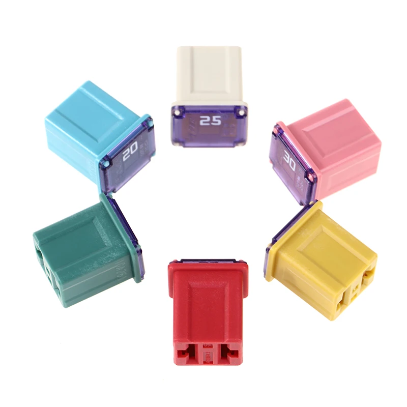 Квадратный предохранитель 20A 25A 30A 40A 50A PEC автомобильная предохранительная трубка
