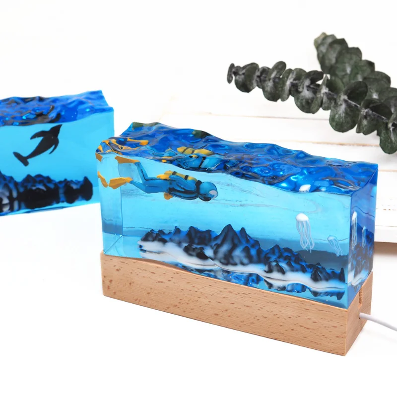 Силиконовая форма для литья &quotГорная морская волна&quot