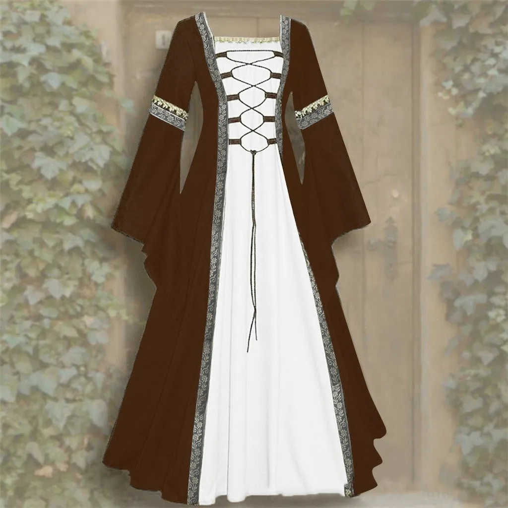 

Floor Cosplay Vintage Women's Dress Gothic Length Women's Dress