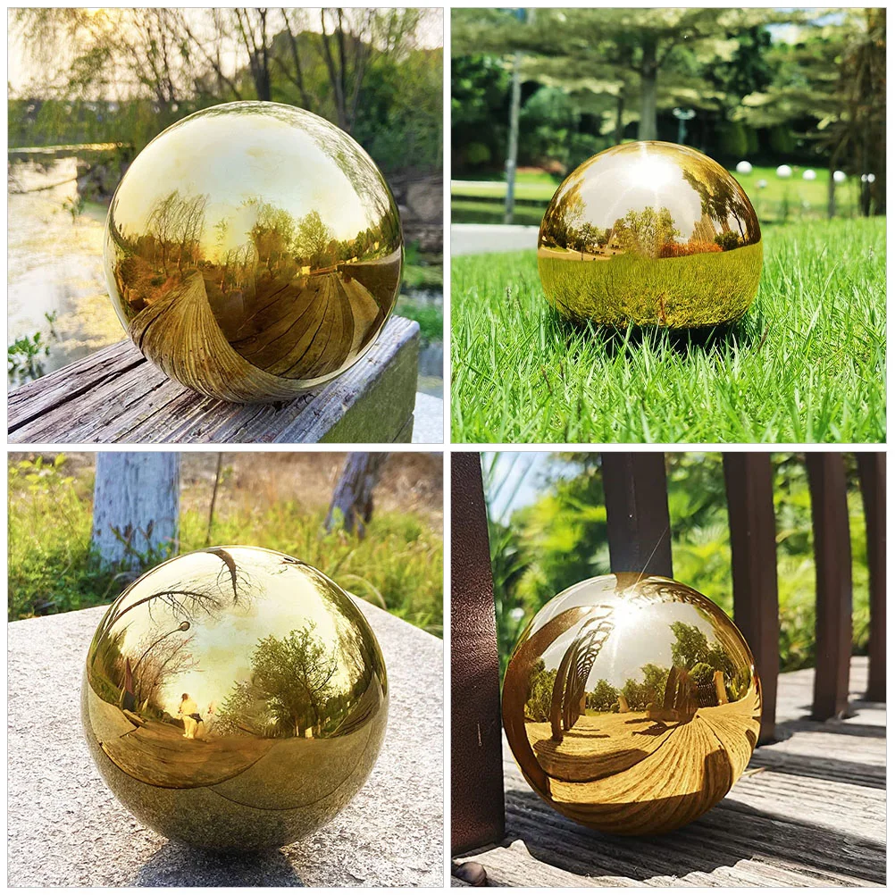 8 шт. зеркальные шарики из нержавеющей стали