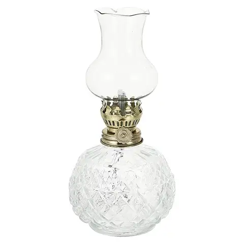 Стеклянная керосиновая лампа, масляный фонарь, классическая лампа, масляный фонарь, керосиновая лампа в рустикальном стиле, стеклянная лампа для кухни, дома, улицы, для помещений